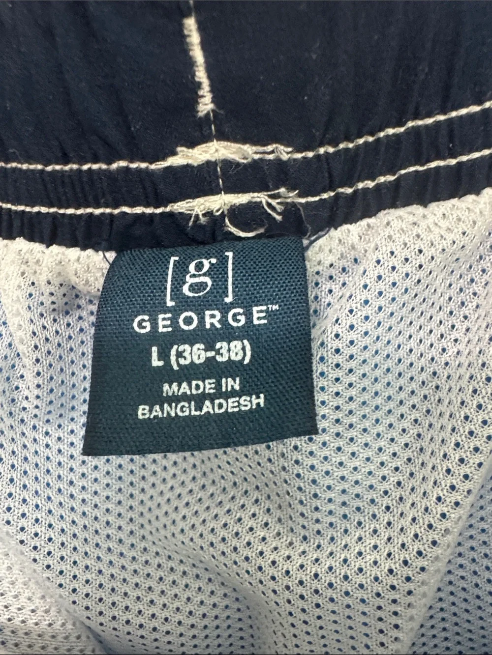 George vibrant blue